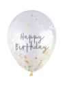 Goldene Luftballons zum Geburtstag in der Schweiz