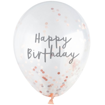 palloncini di compleanno in oro rosa economici in Svizzera 2