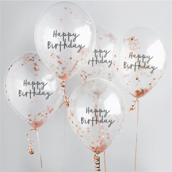 palloncini di compleanno in oro rosa economici in Svizzera