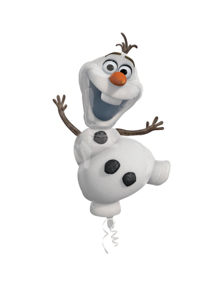 Großer Olaf Ballon aus Aluminium - Schneekönigin Festdekoration - Bellefete.ch