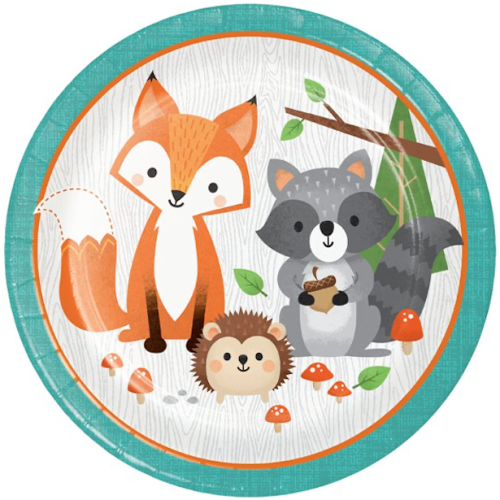 1° compleanno "Animali della foresta" - Collezione di animali