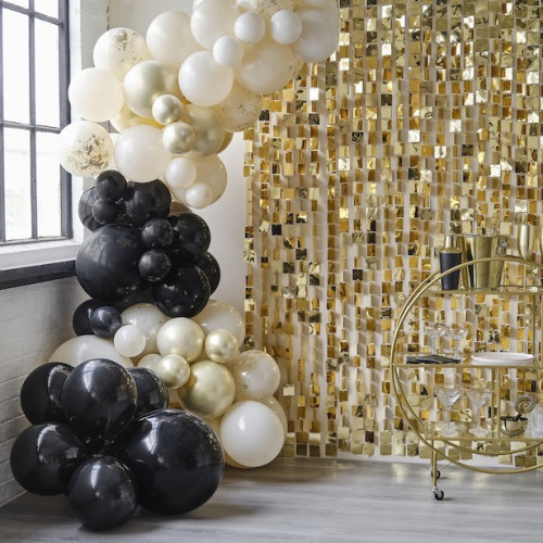 Anniversaire Champagne Noir