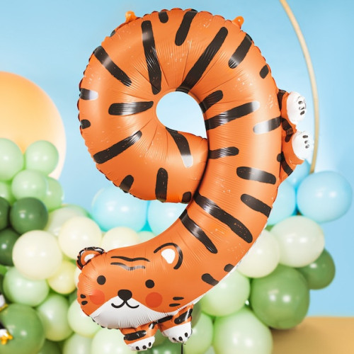 Ballons de Chiffres "Animaux "