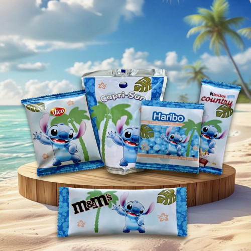 Gourmandises Stitch - Sachets et Snacks pour Fête d’Enfant