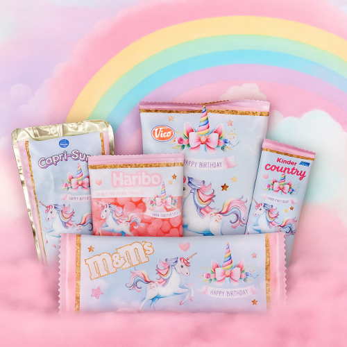 Gourmandises Licorne - Sachets et Snacks pour Fête d’Enfant