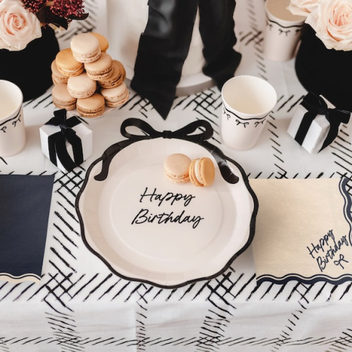 Anniversario Crema e Nero