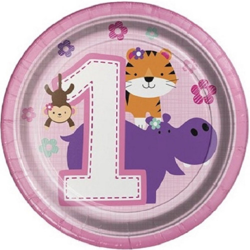 1. Geburtstag "Kleine Tiere" - Mädchenkollektion