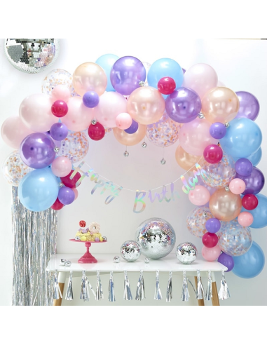Arche de ballons anniversaire enfant : kits faciles à monter