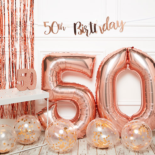 50 anni in oro rosa